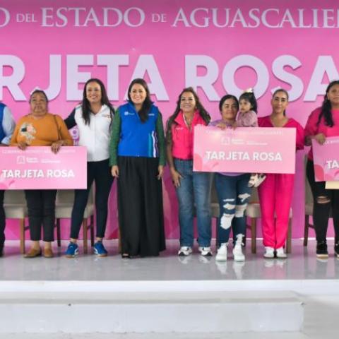 Tarjeta Rosa 
