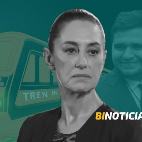 "Que se investigue a hijo de AMLO por descarrilamiento de Tren Interoceánico": Sheinbaum
