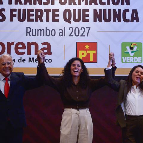 PT, Morena y Partido Verde