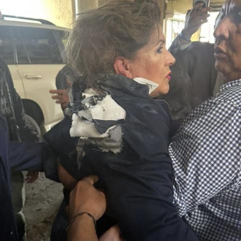Lanzan artefacto explosivo contra diputada de Honduras
