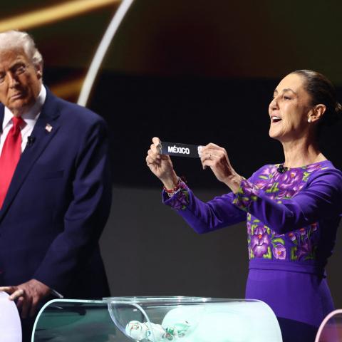 Donald Trump y Claudia Sheinbaum 