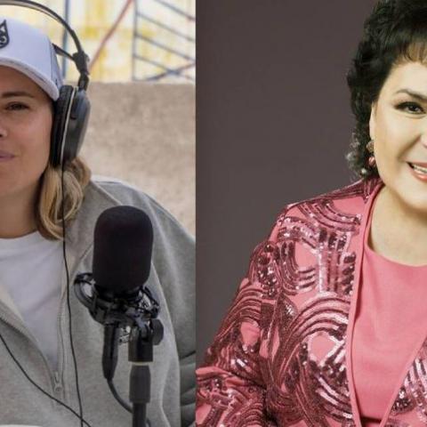 “No es un podcast de chisme”; Saskia Niño de Rivera responde a la polémica por mencionar a Carmen Salinas
