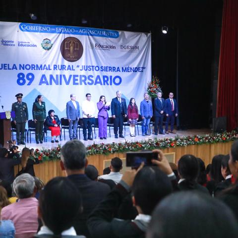 89 aniversario de la Normal Rural de Cañada Honda
