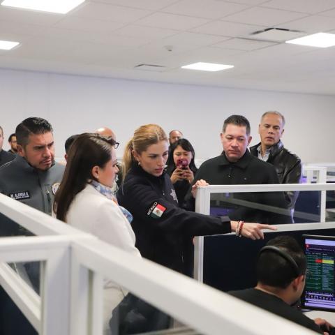 Tere Jiménez, mesa de seguridad Aguascalientes, no asistió el secretario de seguridad estatal