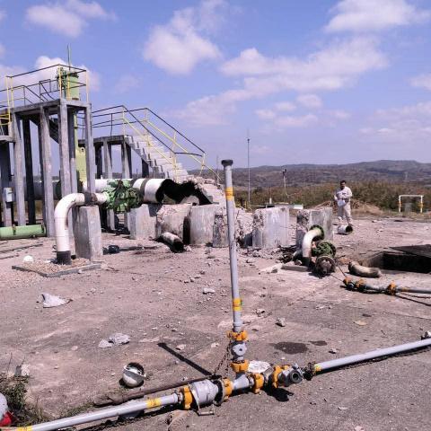 Ducto de Pemex en Oaxaca