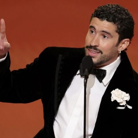 "No somos animales": el aplaudido discurso de Bad Bunny contra ICE