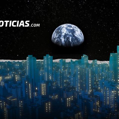 SpaceX planea construir una ciudad en la luna en menos de 10 años 