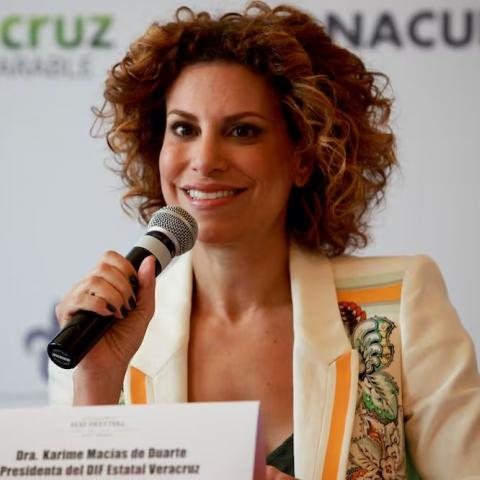 asilo de Karime Macías en el Reino Unido