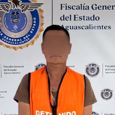 El caso de violencia familia ocurrió en el Municipio de Asientos, pero el cobarde ya está en el CERESO