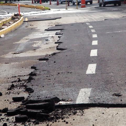 Carreteras en mal estado 