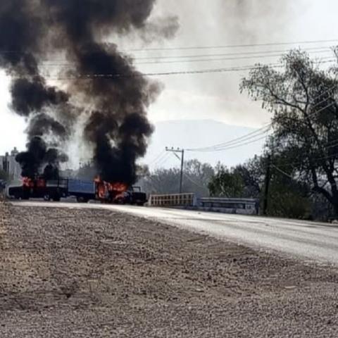 Jalisco, bloqueos tras dos días de operativo contra "El Mencho"