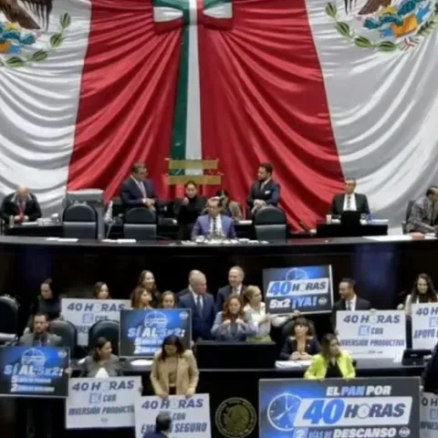Cámara de diputados aprueba reforma laboral de 40 horas