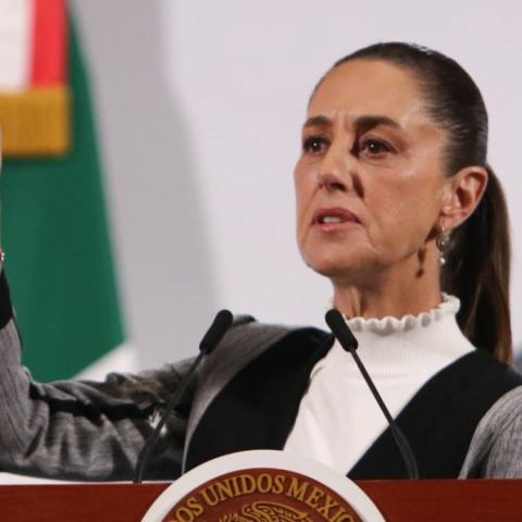 Sheinbaum niega uso de drones por crimen organizado en la frontera