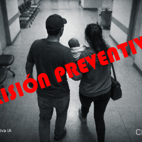 Al poner el riesgo la salud del bebé, el Juez consideró dejarlos tras las rejas enfrentando un proceso penal