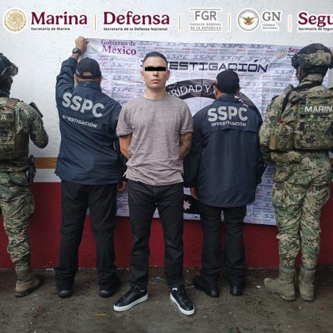 Detienen en CDMX a 'Lobo Menor', vinculado al asesinato de excandidato presidencial en Ecuador