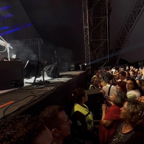 Roberto Carlos cautivó así a sus fans de Aguascalientes