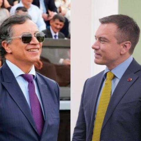 Noboa responde a Petro sobre supuestos bombardeos de Ecuador a Colombia