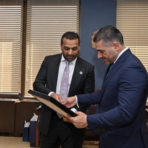 Omar García Harfuch y Kash Patel