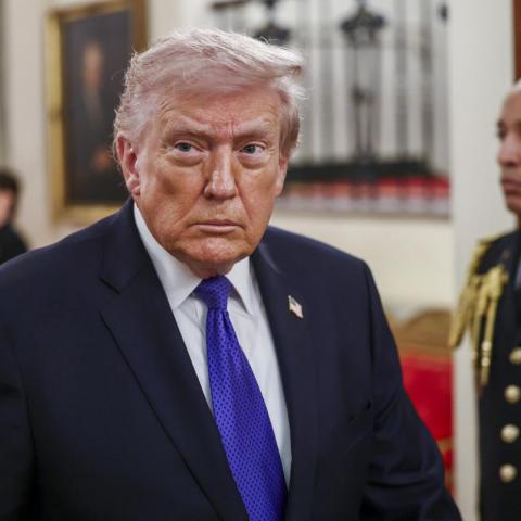 Trump advierte que próximo líder iraní no "durará mucho" sin su aprobación