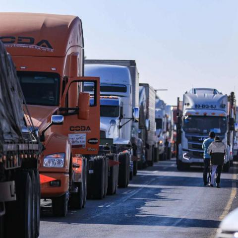 Paro de transportistas 6 de abril