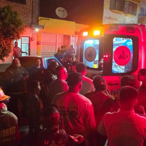 Inexplicablemente tenía un bidón con gasolina (de la verde) en el interior de la casa