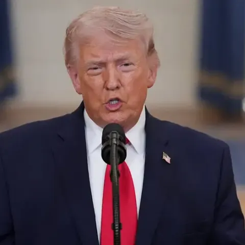 Trump dice que el pueblo iraní está "dispuesto a sufrir" para ser libres