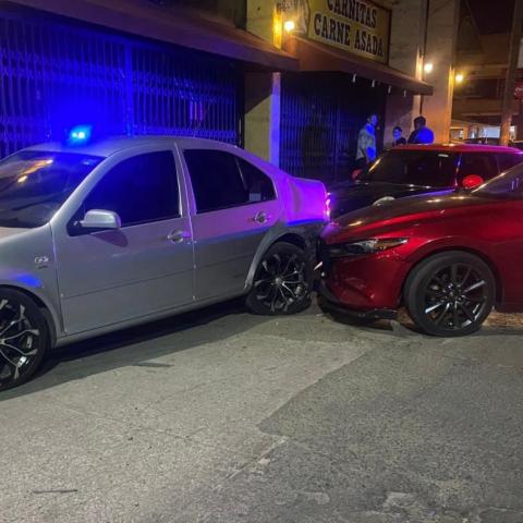 Al someterlo a la prueba de alcoholimetría dio positivo para estado de ebriedad