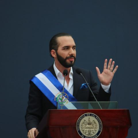 Nayib Bukele, presidente de El Salvador 