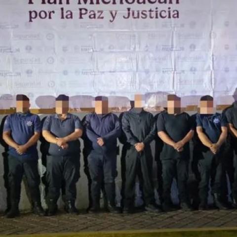Detenidos en Michoacán