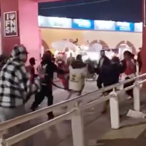 Riñas en FNSM han sido menores; muchos vídeos son de otros años: Policía Estatal