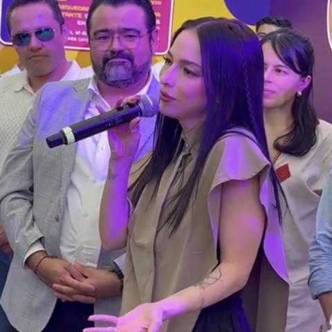 Paty Cantú estuvo en Aguascalientes en campaña de salud 