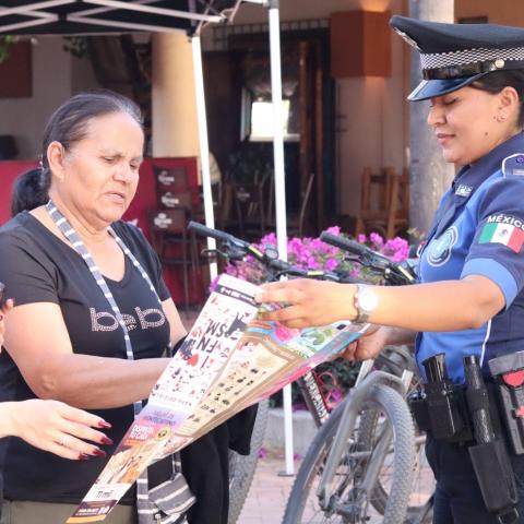 Lista, la policía turística para recibir a los visitantes de la FNSM 2026