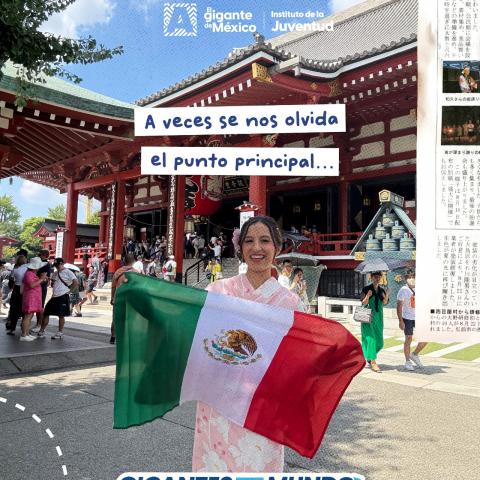 el programa de becas de movilidad internacional “Gigantes por el Mundo”, 