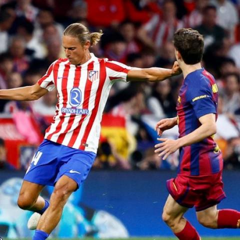 Atlético 1-2 Barcelona (3-2 global)