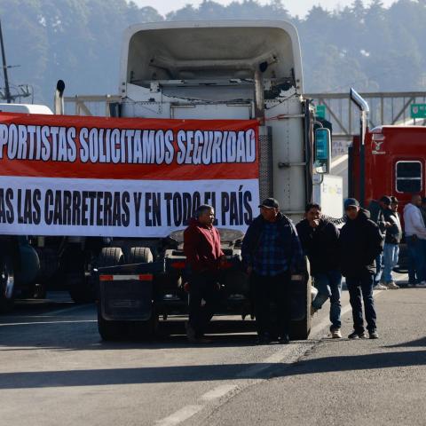 Organizaciones se deslindan del paro nacional de transportistas