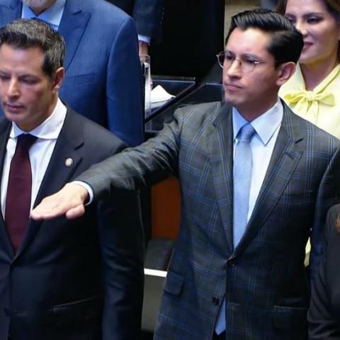 Rinde protesta Roberto Velasco como secretario de Relaciones Exteriores tras su ratificación en el Senado