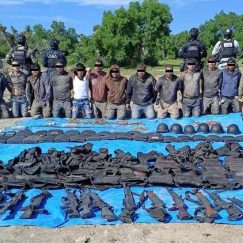 Sentencian a jóvenes detenidos en narcocampamento en Rincón de Romos, reciben entre 14 y 18 años de prisión