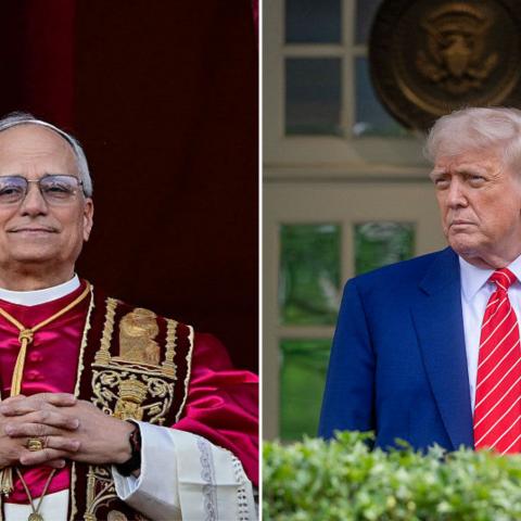 Trump arremete contra el papa León. Lo tacha de "débil" y como "pésimo en política exterior"