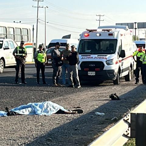 Una camioneta la embistió y le provocó una grave herida en el cráneo que le costó la vida de manera inmediata