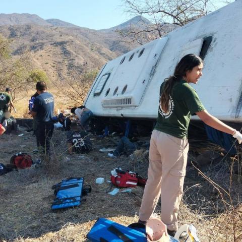 Accidente carretero deja al menos 11 muertos y 33 heridos en Nayarit