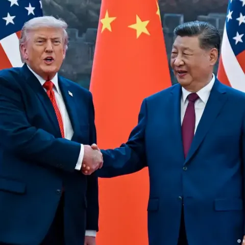 Donald Trump y Xi Jinping