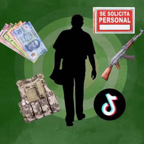Albañiles, barberos y pepenadores: las vidas antes del narcocampamento en Rincón de Romos