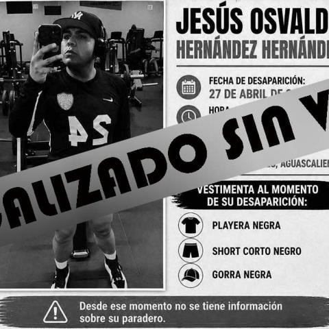 El cuerpo de Jesús Osvaldo fue hallado en la colonia San Ignacio; presentaba signos de descomposición
