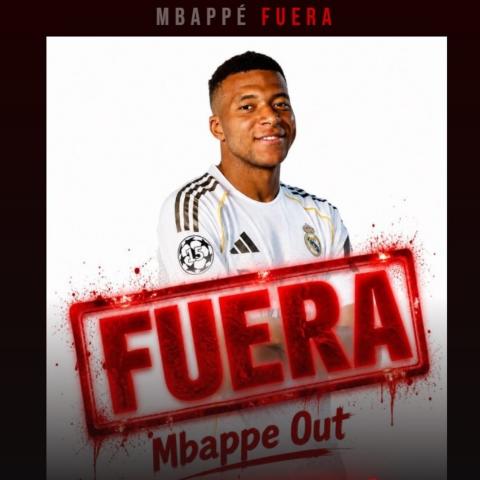 MBAPPÉ FUERA