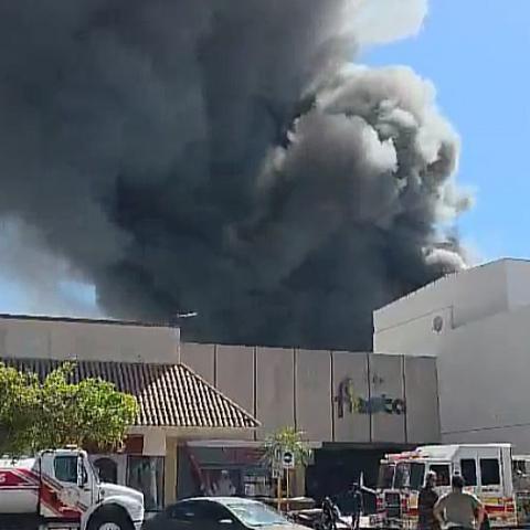 Incendio en Los Mochis