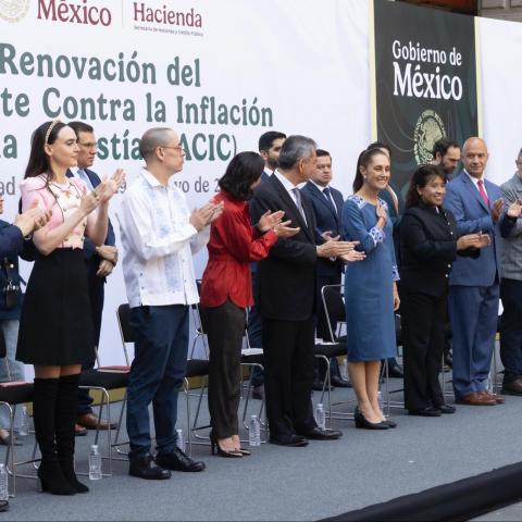 Sheinbaum en renovación del PACIC