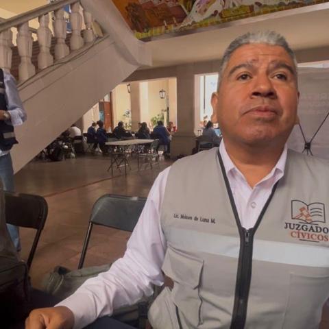 Moisés de Luna Martínez, Dir. Justicia Cívica 