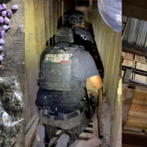 Localizan un "narcotúnel" en Tijuana; llegaba hasta San Diego