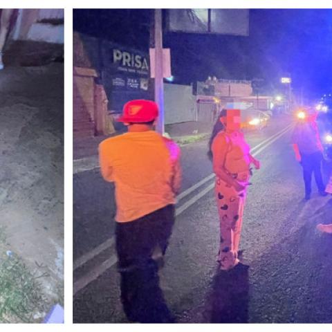 motociclista herido