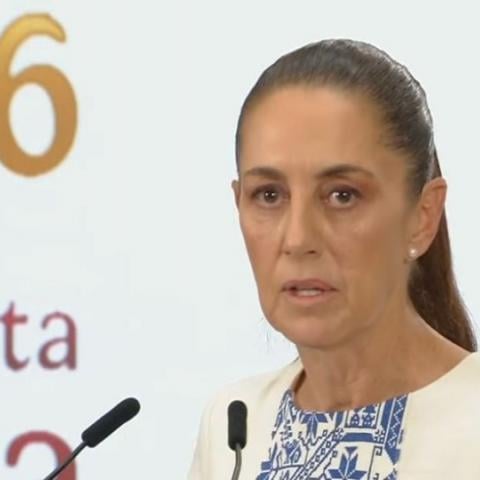 "Ya teníamos programada la gira": Sheinbaum niega reunión con AMLO en Palenque